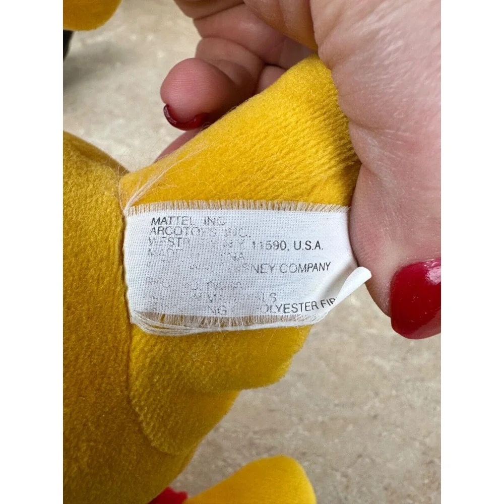 Vintage MATTEL Disney CUTE WINNIE‎ THE POOH BEAR 12